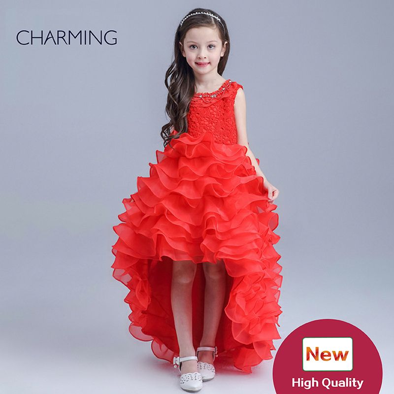 Red Pageant Opening Number Dress