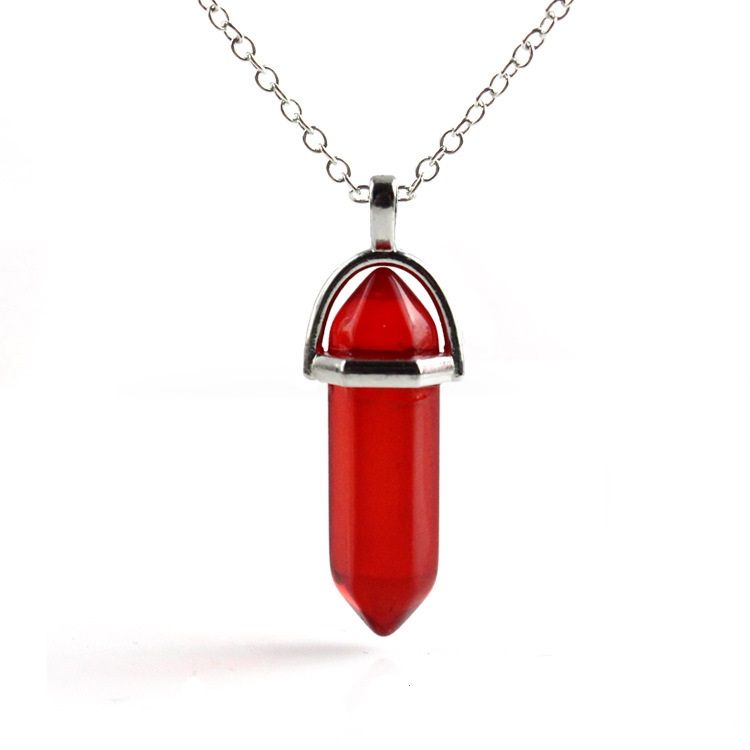 klaces Point Chakra Healing Cross Heart Awl C