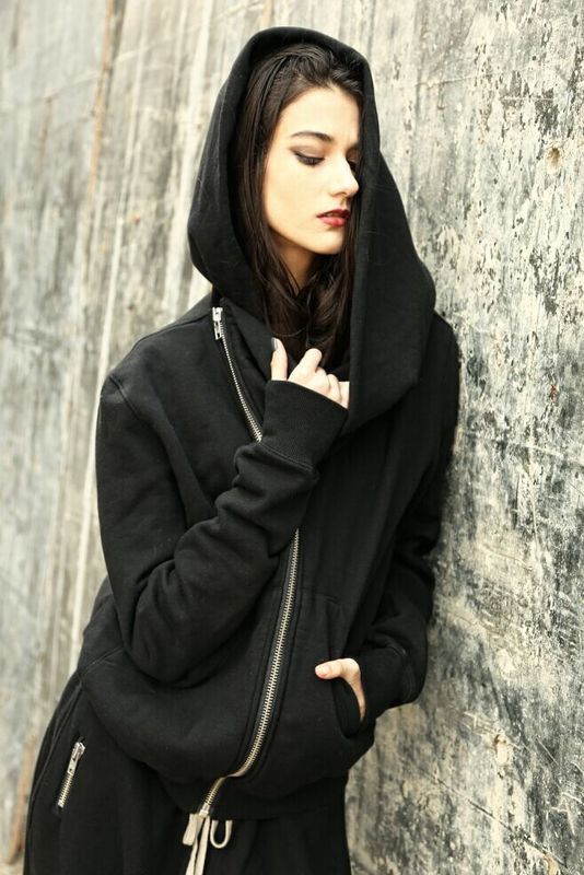 rick owens gimp moletom com capuz sizing