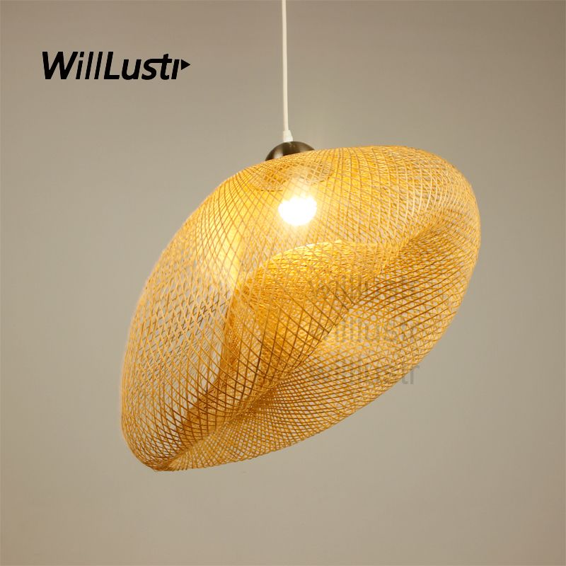 Willr Irregular Bamboo Pendant Light Wood Suspension Lamp Willr Irregular Bamboo Pendant Light Wood Suspension Lamp Bicorne Design Lighting Hanging Hotel Restaurant Nordic Plug In Brushed
