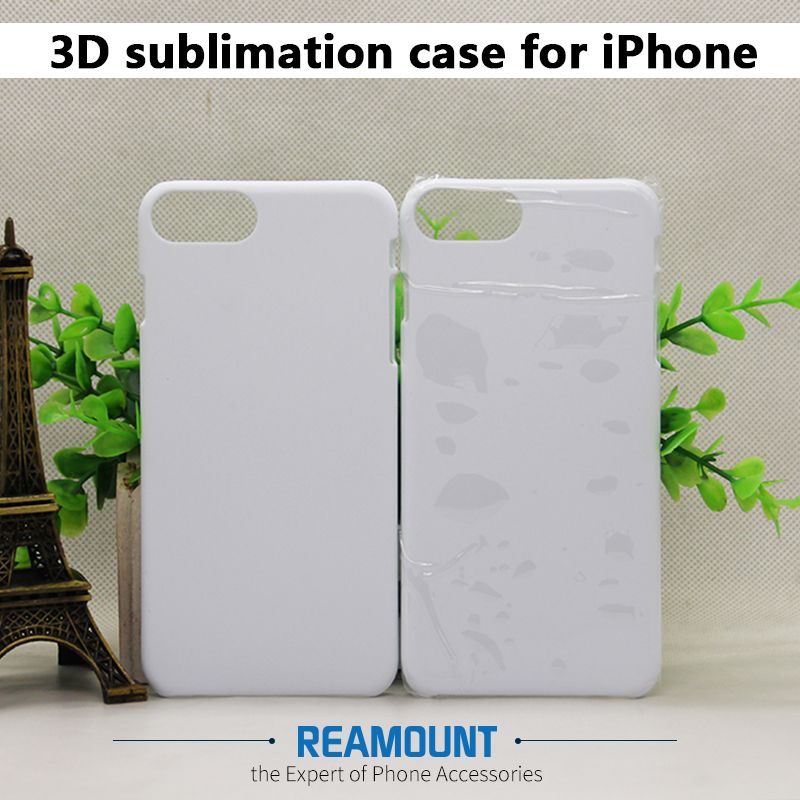 wholesale blank 3d sublimation pc cases for iphone 8 8 plus phone blank cases