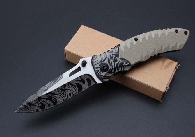 Nueva F93 plegable táctico del cuchillo, mini cuchillo de bolsillo 440A, regalo plegable de la lámina Cuchillos, Cuchillos Herramienta al aire libre de la carpeta del EDC que acampa personalizada