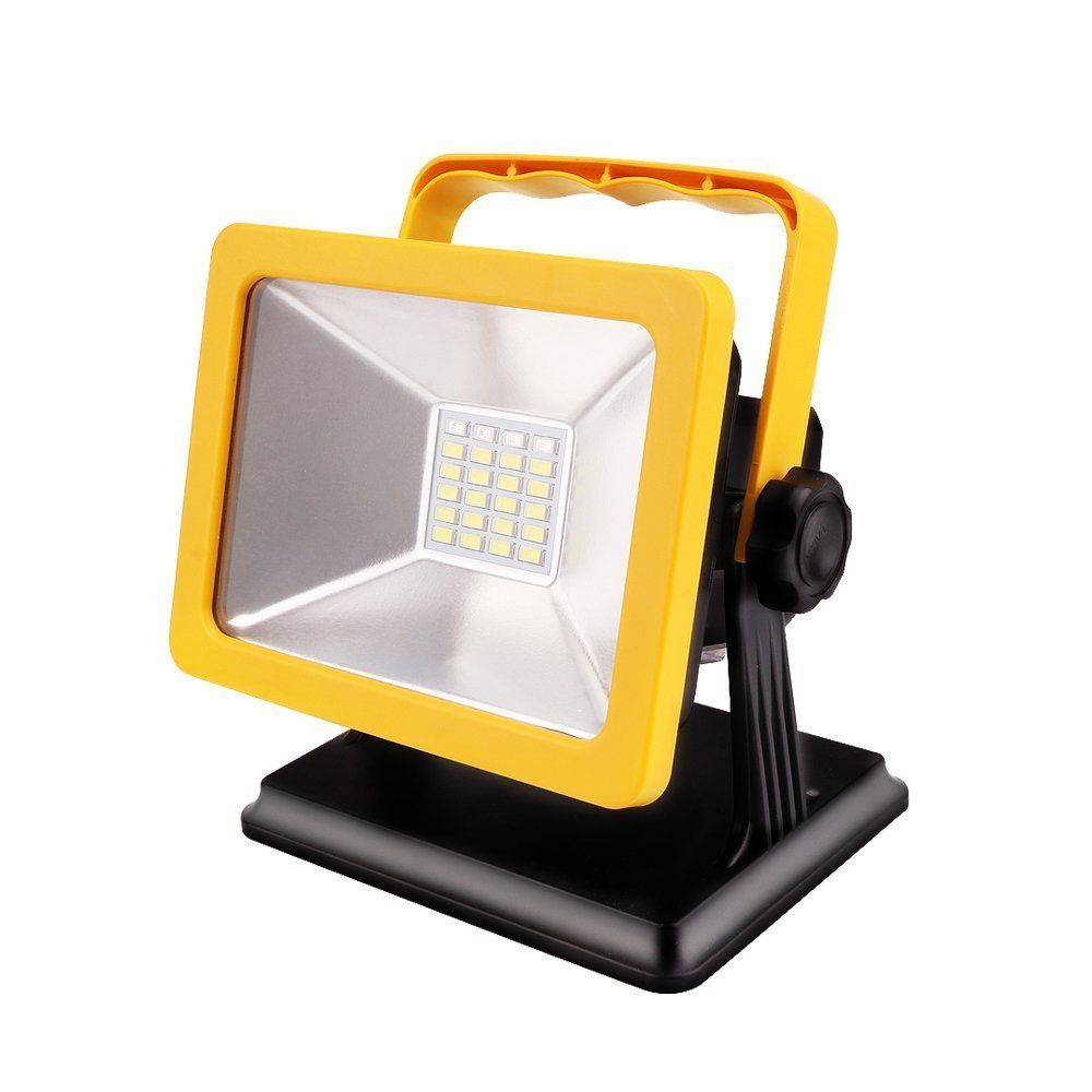 Portable Led Work Lights 15w Floodlights With Sos Mode Built In Portable Led Work Lights 15w Floodlights With Sos Mode Built In Rechargeable Lithium Batteries For Outdoors Camping Floodlight Reflector