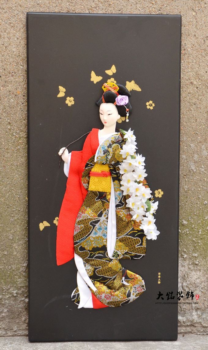 Acheter Japonais Geisha Poupee Estampes Japonais Ukiyo E Peintures Cadre Photo Stereo Ameublement Decoratif Peinture Figure Peinture De 53 95 Du Du13 Fr Dhgate Com
