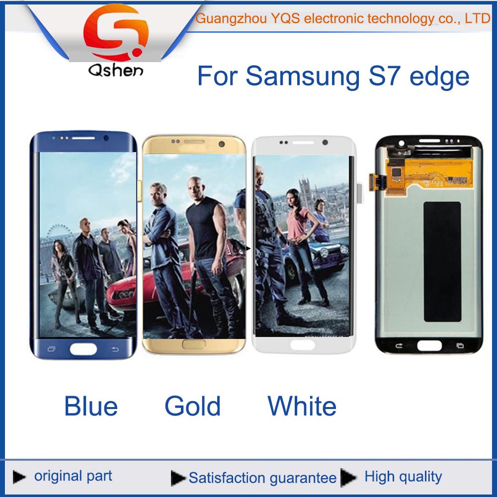 2020 LCD Display Touch Screen For Samsung Galaxy S7 Edge G935 G935F