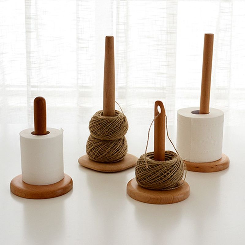2018 Whole Japan Style Wooden Tissue Holder Creative Natural 2018 Whole Japan Style Wooden Tissue Holder Creative Natural Wood Kitchen Bathroom Storage Racks Eco Rolling Knitting Wool From Dalihua