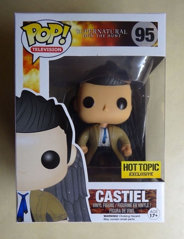 castiel funko pop with wings