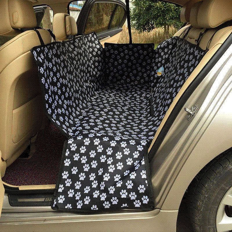 Auto Car Back Seat Cover Pet Dog Cat Mat Hammock Carrier Safety Waterproof Mats Footprint Protector 130 X 150