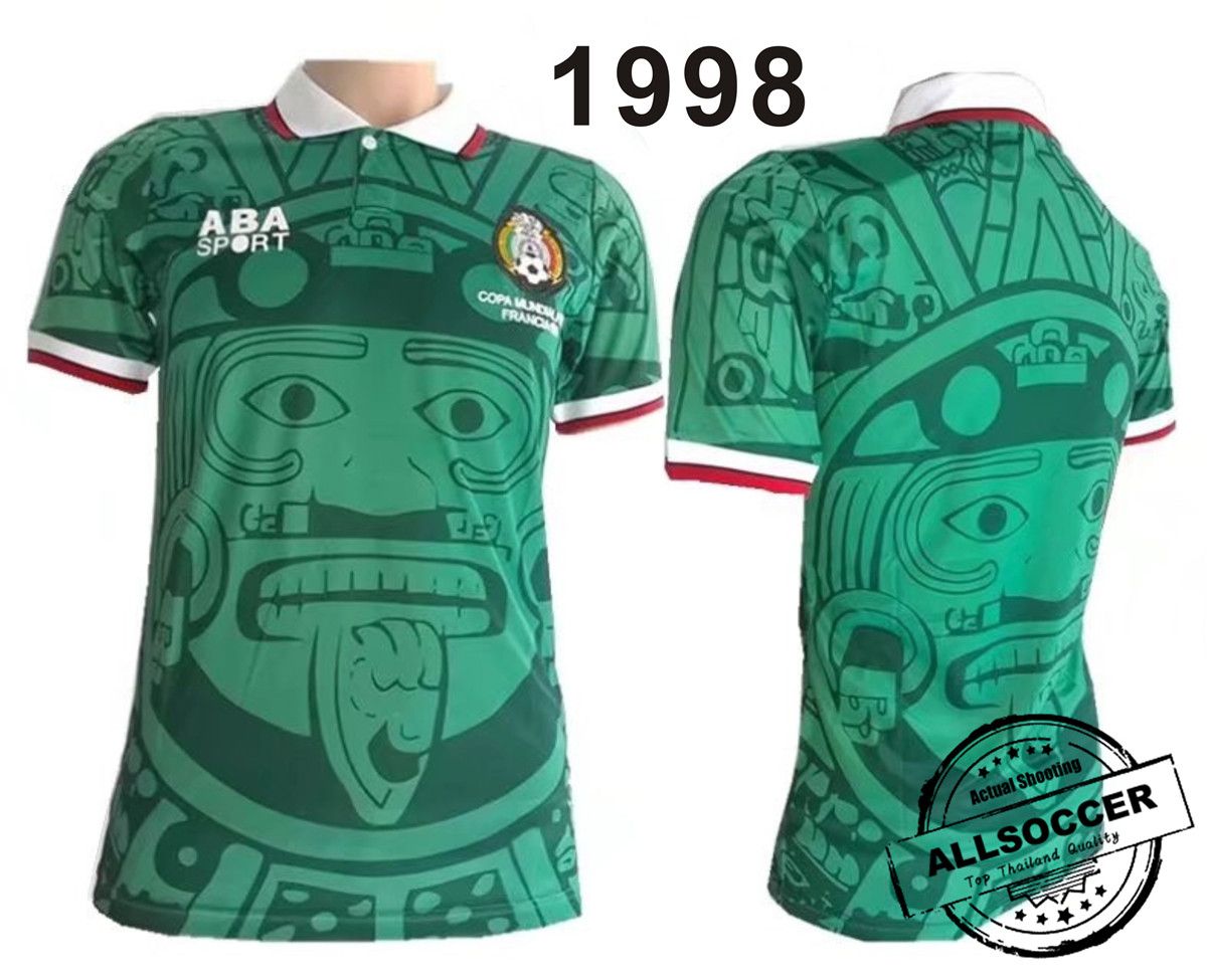 mexico world cup jersey 1998