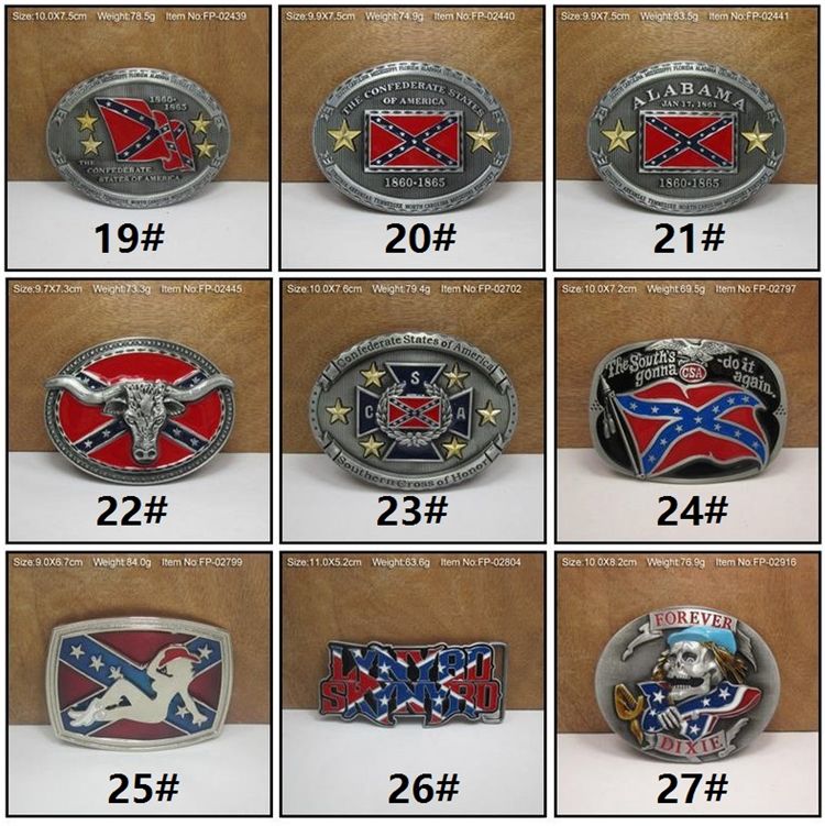 dixie belt buckle