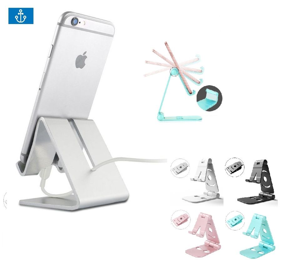 Universal Aluminum Metal Phone Stand Holder For Iphone 6 6s 7 8 X Tablet Desk Stands Ipad Smartphone Support