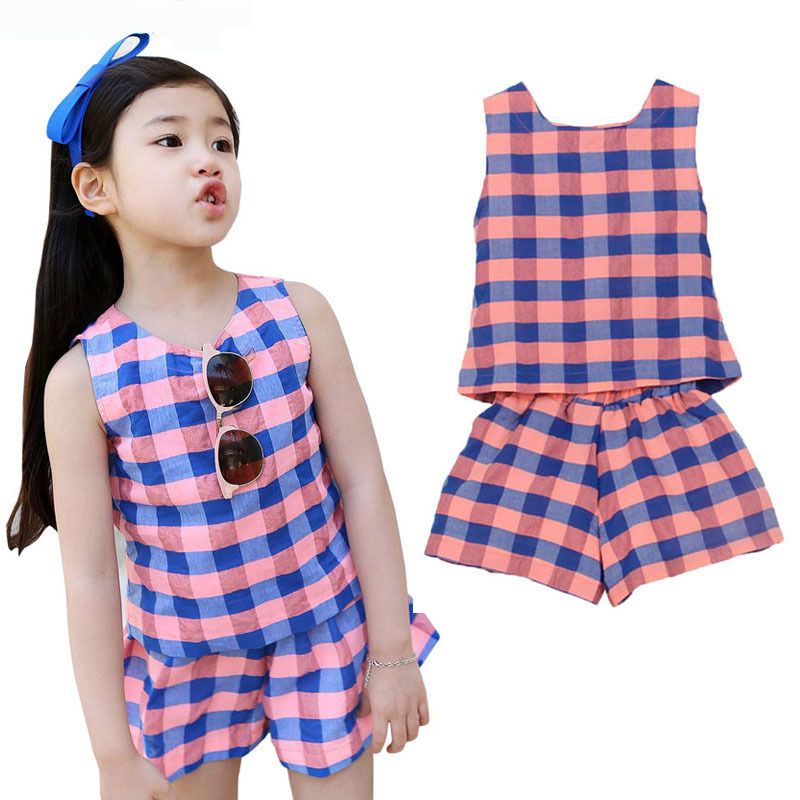 Traje de ropa de moda a cuadros navideños para conjunto de ropa de muñ Traje de ropa de moda a cuadros navideños para conjunto de ropa de muñ