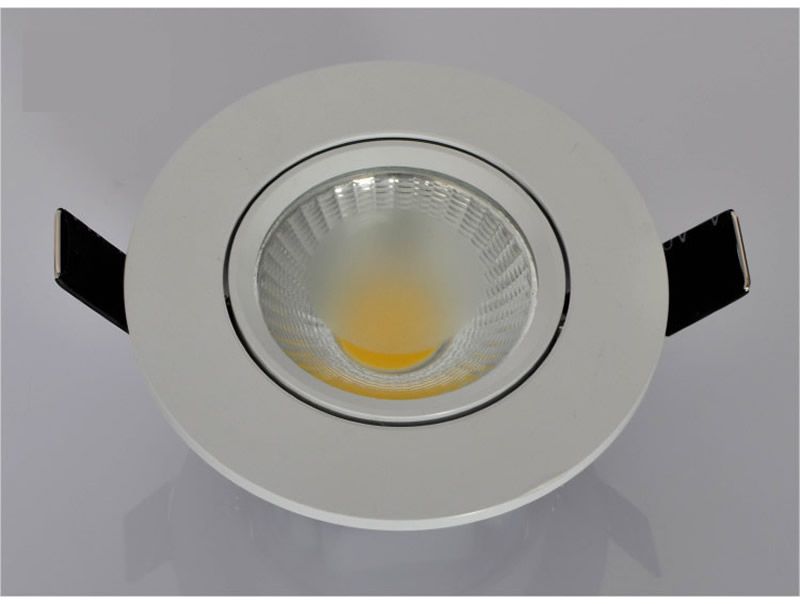 Più nuovi downlight a LED dimmerabili 9W COB LED Plafoniera da incasso Luce da incasso Light 120 Angolo AC 85-265V + Driver LED CE Rohs ul Saa