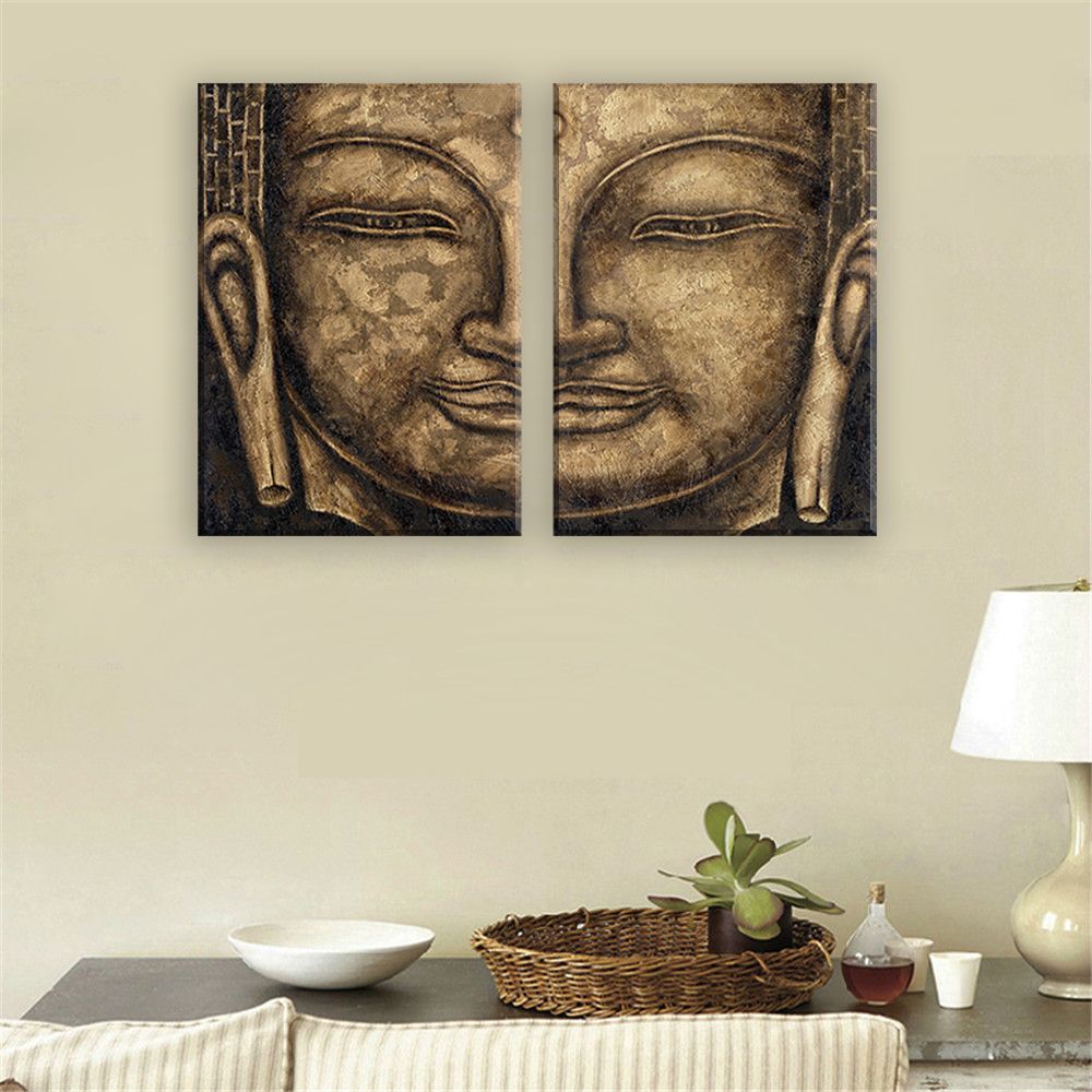 Großhandel Segeltuch Ölgemälde Von Buddha Gesicht Moderne Abstrakte ... Großhandel Segeltuch Ölgemälde Von Buddha Gesicht Moderne Abstrakte ...