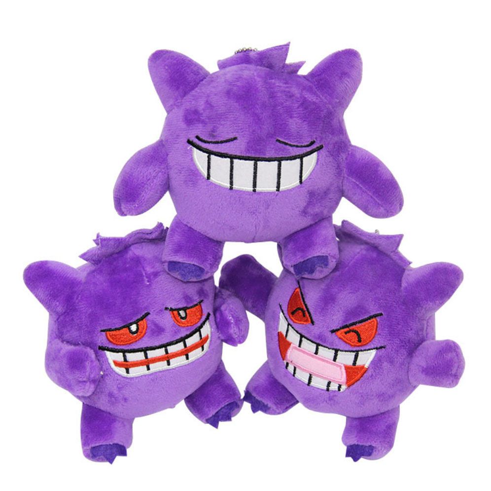 2019 Top New 3 Styles 5 13CM Gengar Plush Doll Anime Collectible