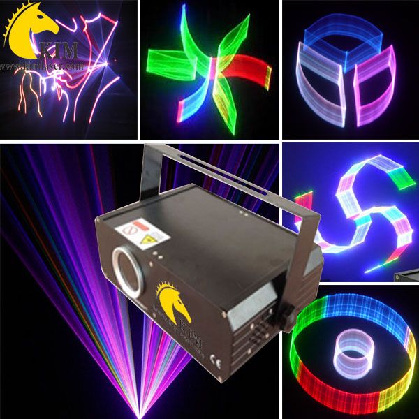 ILDA+2D+3D+SD 500mw RGB Laser Light/Free Ishow Software In SD Card/3D