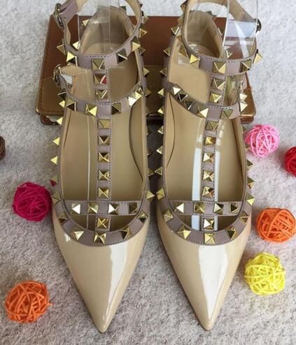 30 romantic valentines day shoes 2019 for girls – sheideas Valentine Shoes Ballerinas Fashion Women Rivet Shoes Flats Genuine