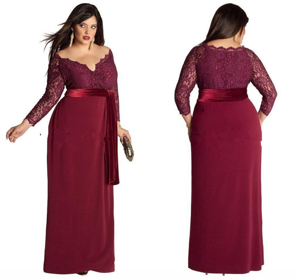 evening gowns for plus size ladies