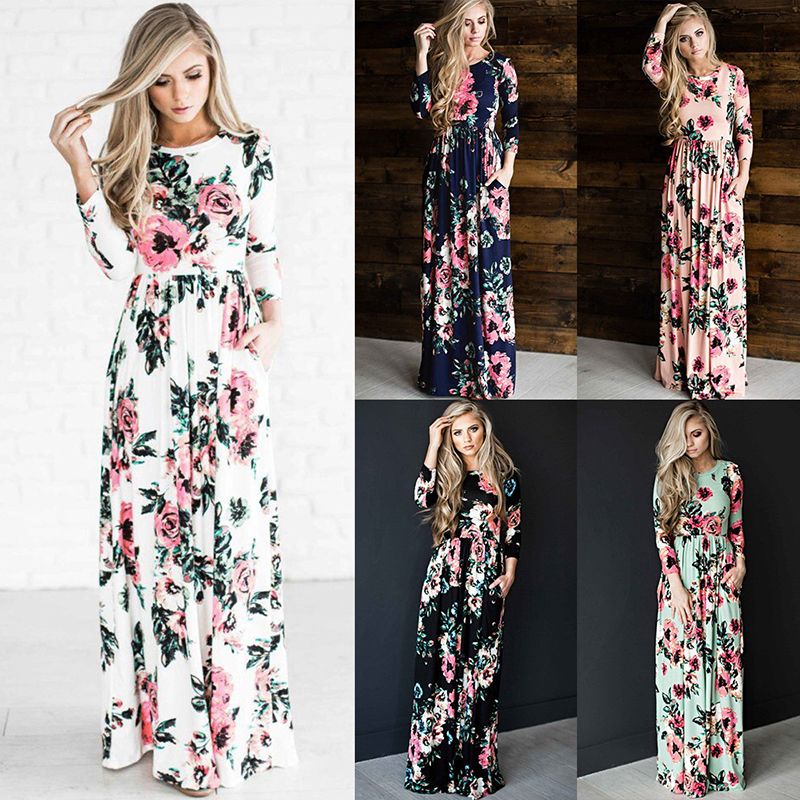 long spring dresses