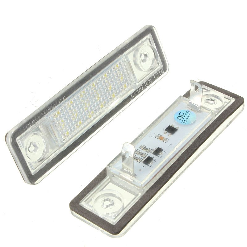 acheter 2x voiture 18 led Éclairage de plaque d'immatriculation 12v