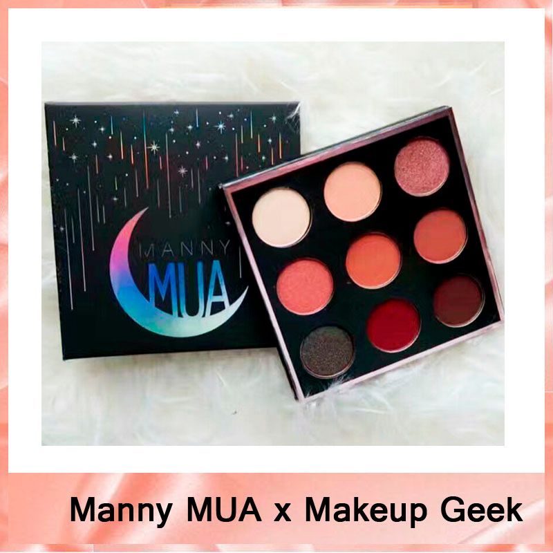Makeup Geek X Manny Mua Eyeshadow Palette Review Photos Swatches