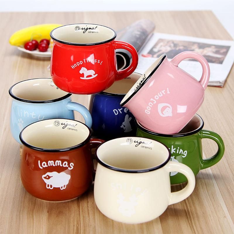coffee mug 150ml korea creative ceramic mugs milk mug zakka tatu