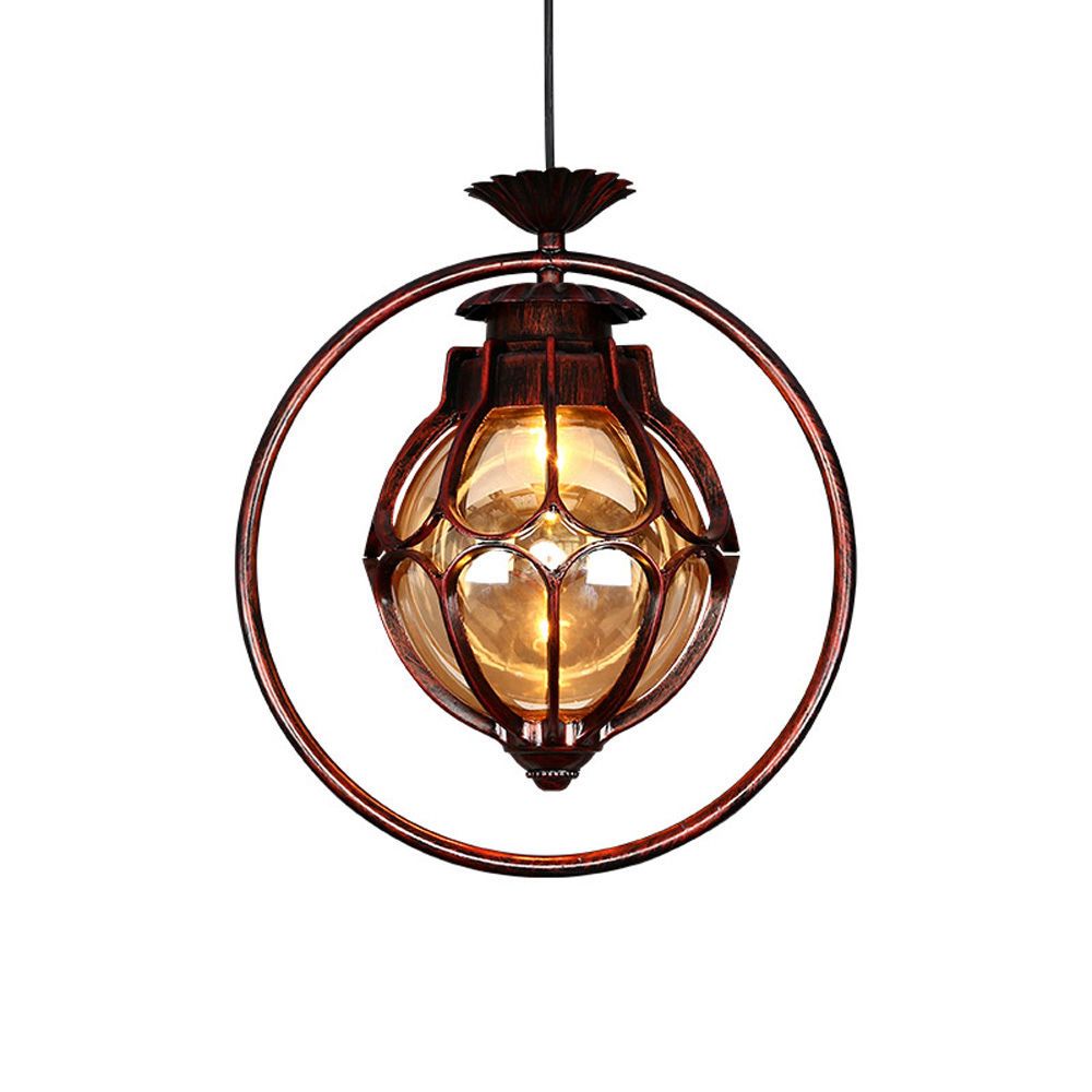 Metal Circle Corridor Pendant Lights Creative Cloakroom Hallway Ceiling