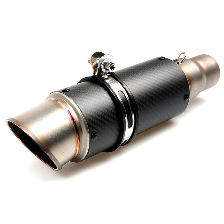 2021 Universal 60.5 Mm SC Project Muffler Exhaust Tail Pipe Carbon