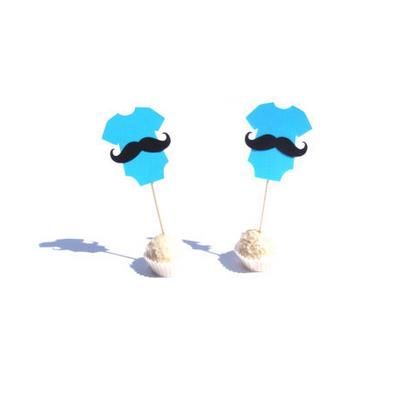 Custom Personality Onesie Cupcake Toppers Boy 1st Birthday Party Custom Personality Onesie Cupcake Toppers Boy 1st Birthday Party