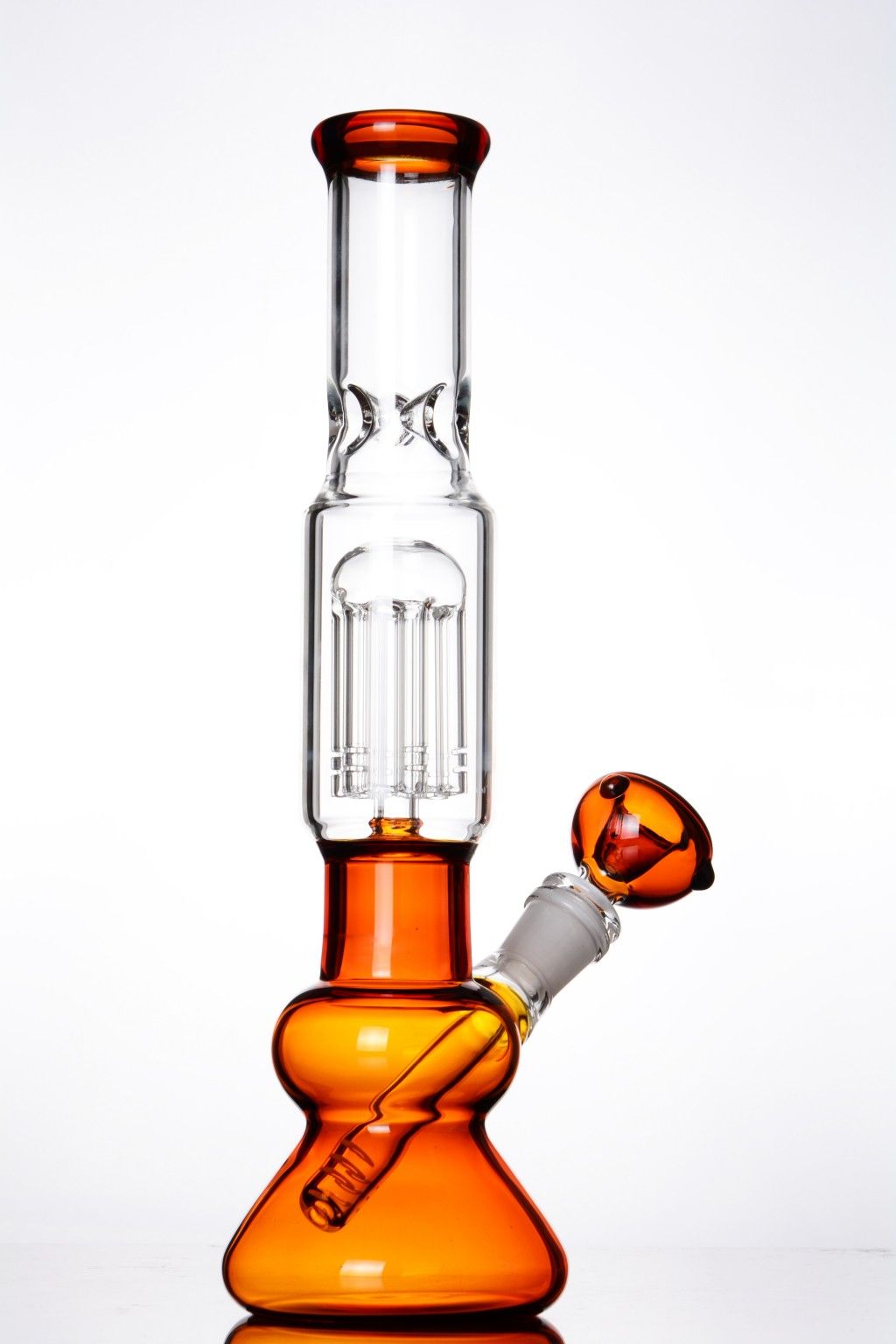2020 Black Glass Beaker Bong Rig Ice Catch Perc With Arm Tree Perc