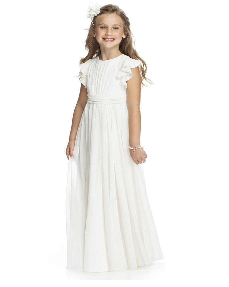 simple white dress for girls