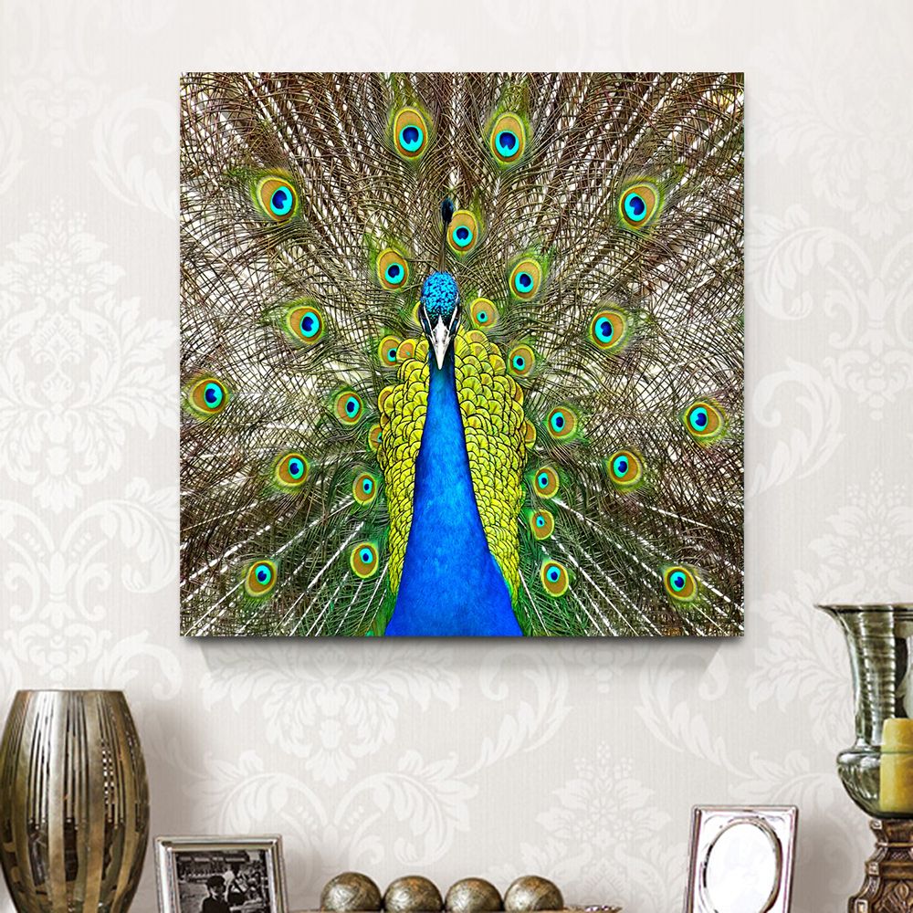 2017 green peacock elegant animal canvas painting mural art home 2017 green peacock elegant animal canvas painting mural art home