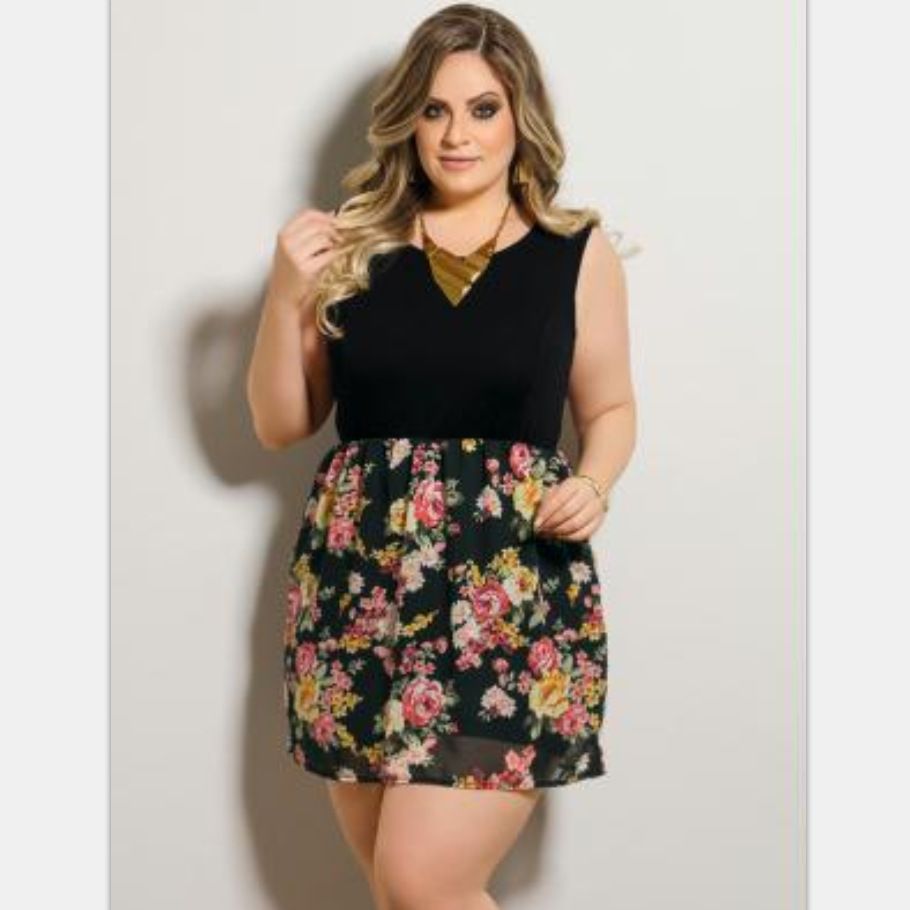 Chubby Woman Dress