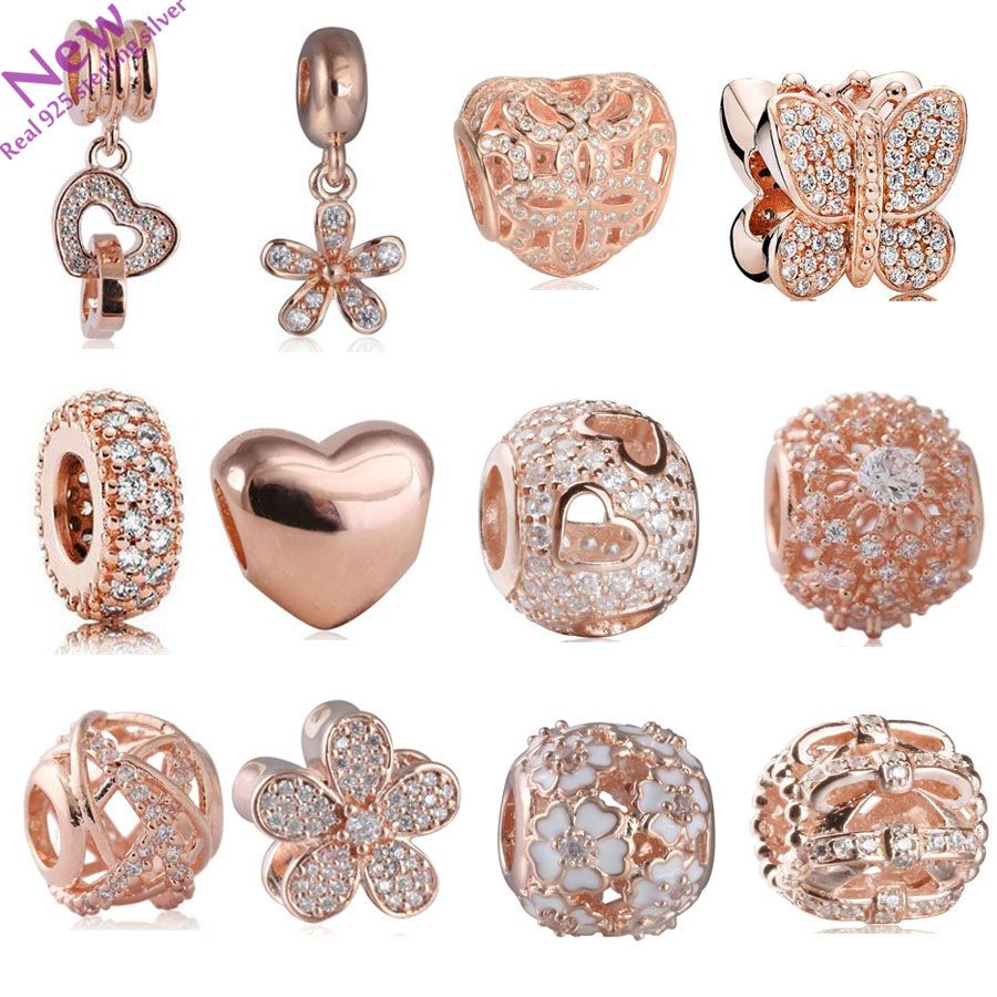 charm rose pandora charm rose pandora