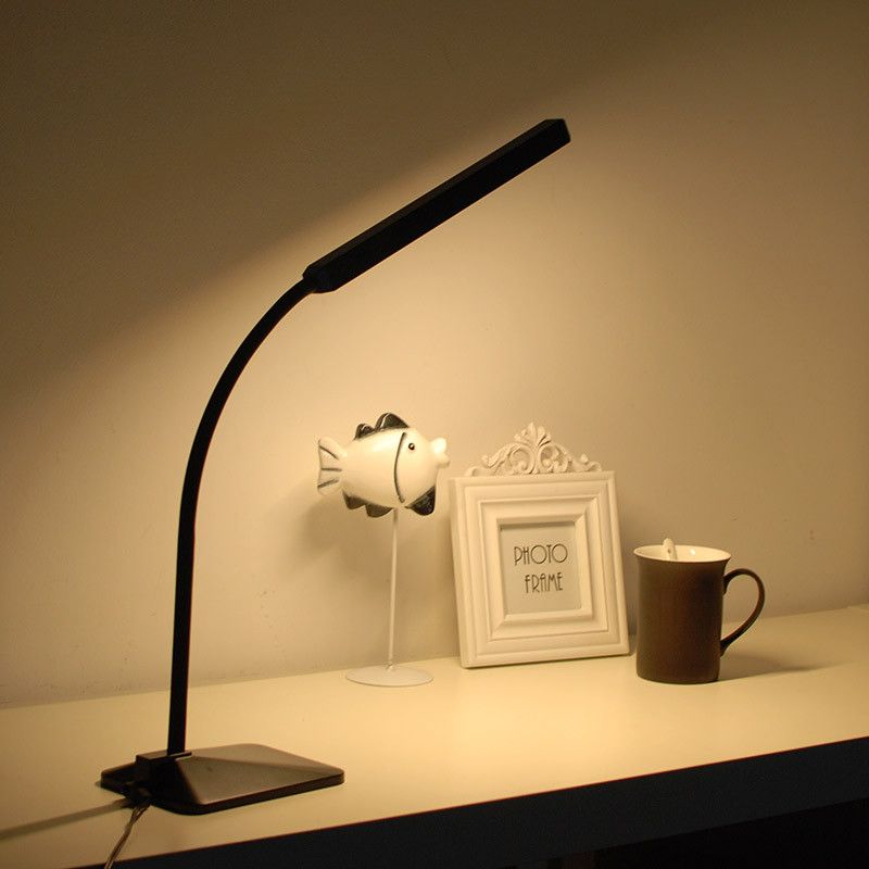 2018 Gooseneck Led Desk Lamp 5 Level Dimmer Touch Control Eye 2018 Gooseneck Led Desk Lamp 5 Level Dimmer Touch Control Eye Protection Bedside Book Reading Study Office Work Table Light Children From Cnmall