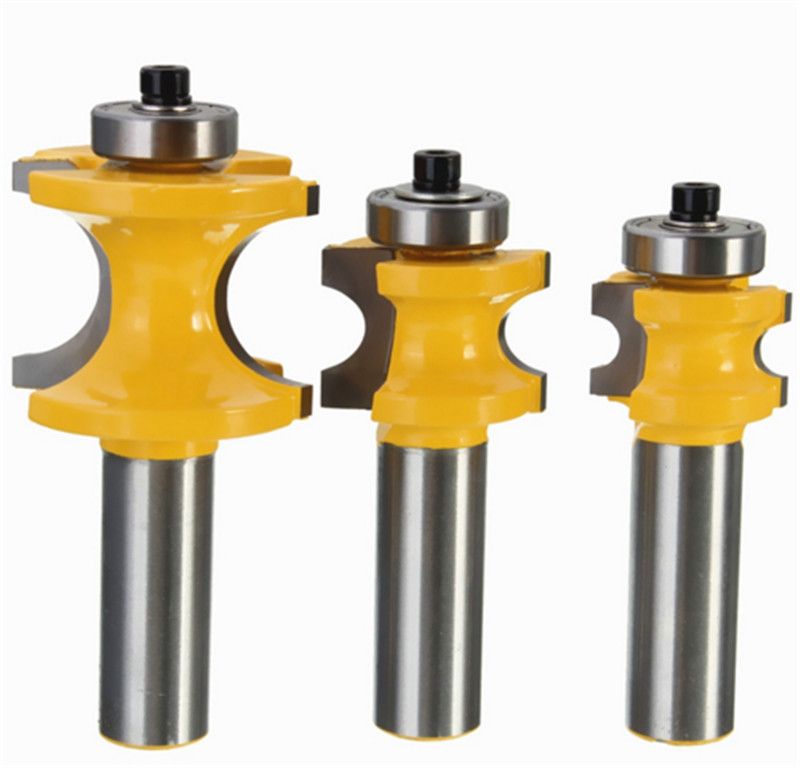 1pcs 1 2 Inch Shank Rail Stile Router Bit Set Shaker Door Wood Chisel Cutter Drill Bit Hand Tools