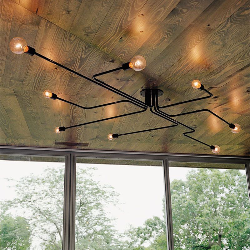 Vintage Lamp Modern Novelty Ceiling Lights Luminaire Vintage Lamp Modern Novelty Ceiling Lights Luminaire Iron Pipe Lamparas De Techo Luminaria Creative Light Home Lighting Fixtures By Goods1002