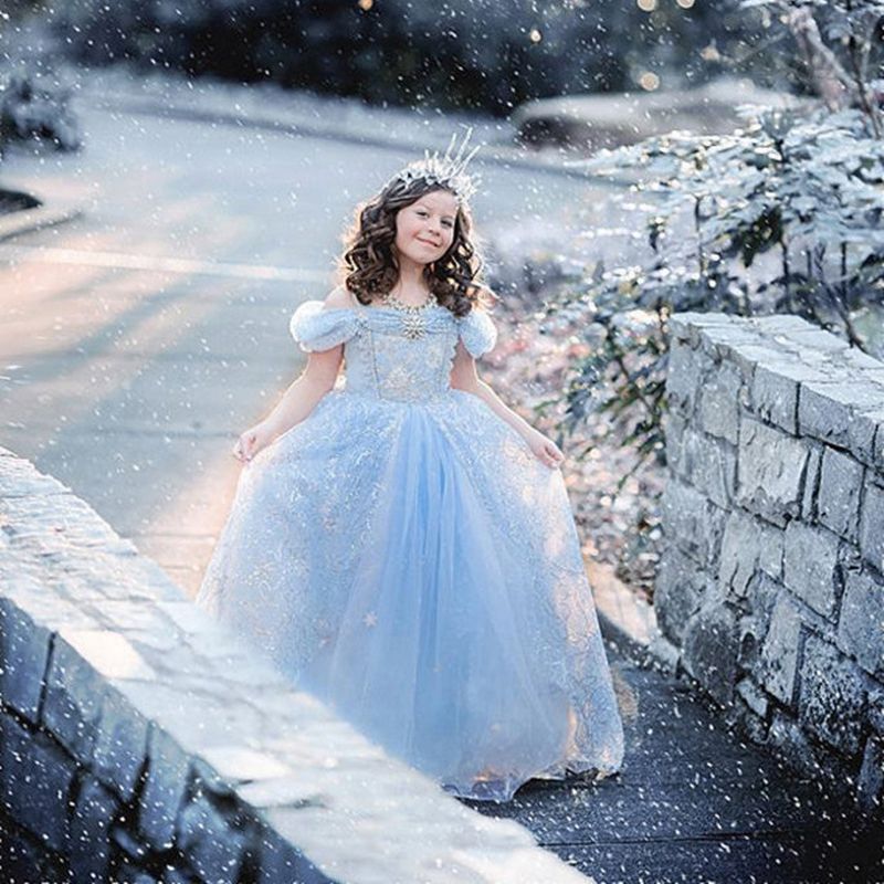 snow princess dress