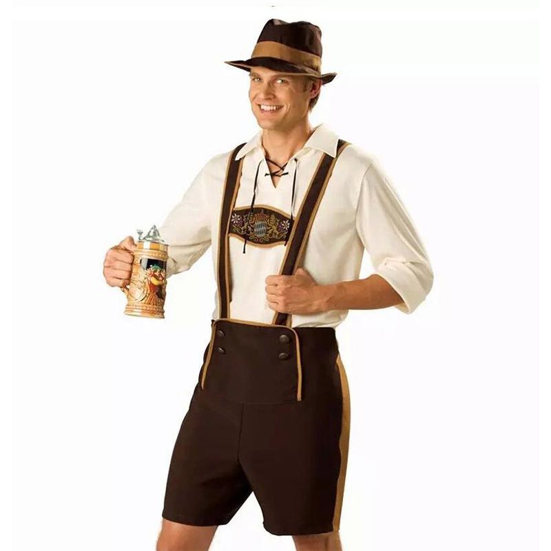 men oktoberfest costume set bavarian octoberfest german festival cheap plus size halloween costumes