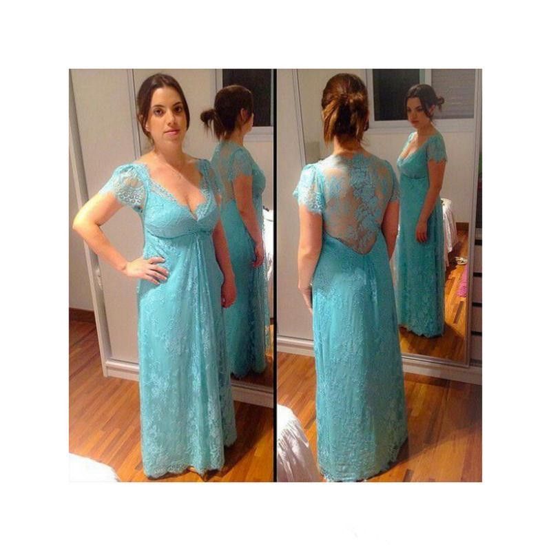 turquoise blue mother of the bride dress