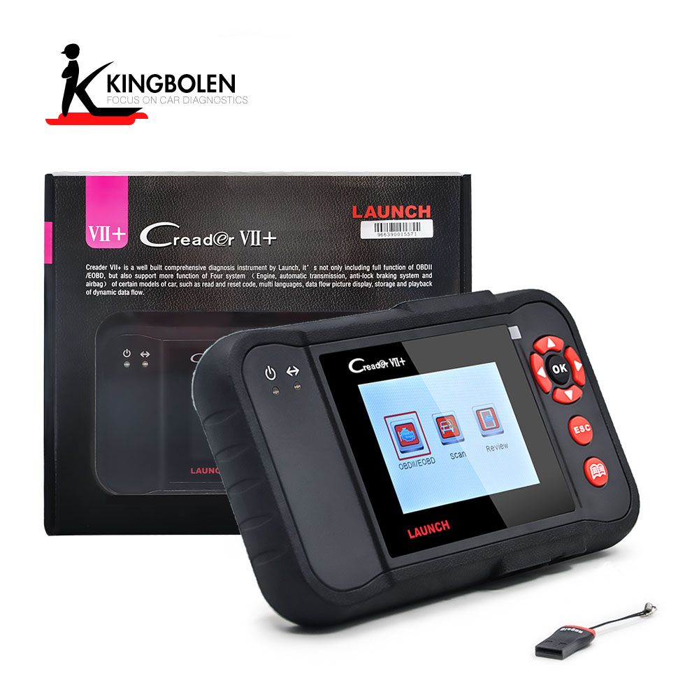 Launch Creader VII+ Super Car Diagnostic Tool For Engine, Transmission