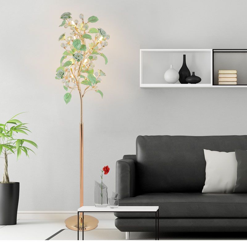 2018 New Modern Art Living Room Bedroom Bedside Floor Lamp 2018 New Modern Art Living Room Bedroom Bedside Floor Lamp Atmospheric Hotel Fancy Wedding Decoration Lighting Gift Lamps From Britlighting