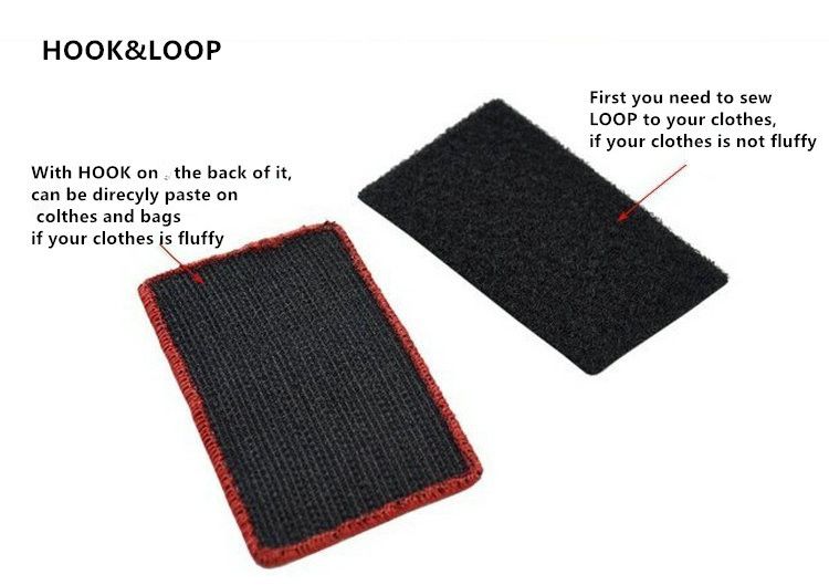 hook and loop patches