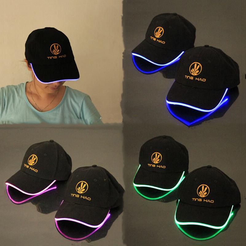 LED Light Hat LED Flash Hats Baseball Caps Light LED Hats Party Hats