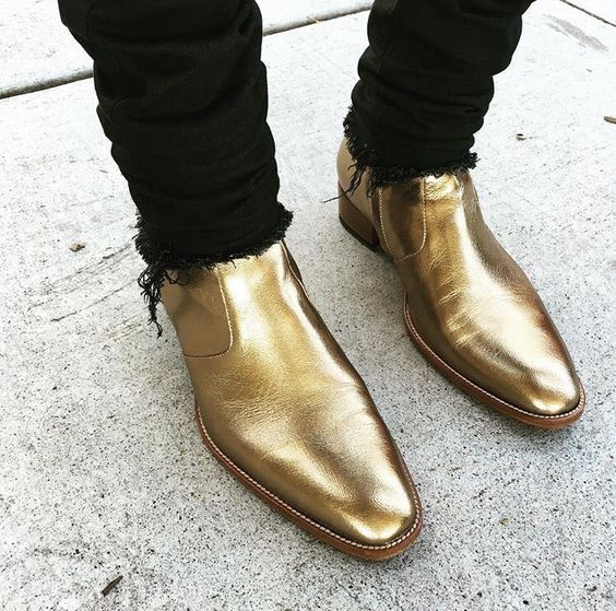 botas gamuza hombre