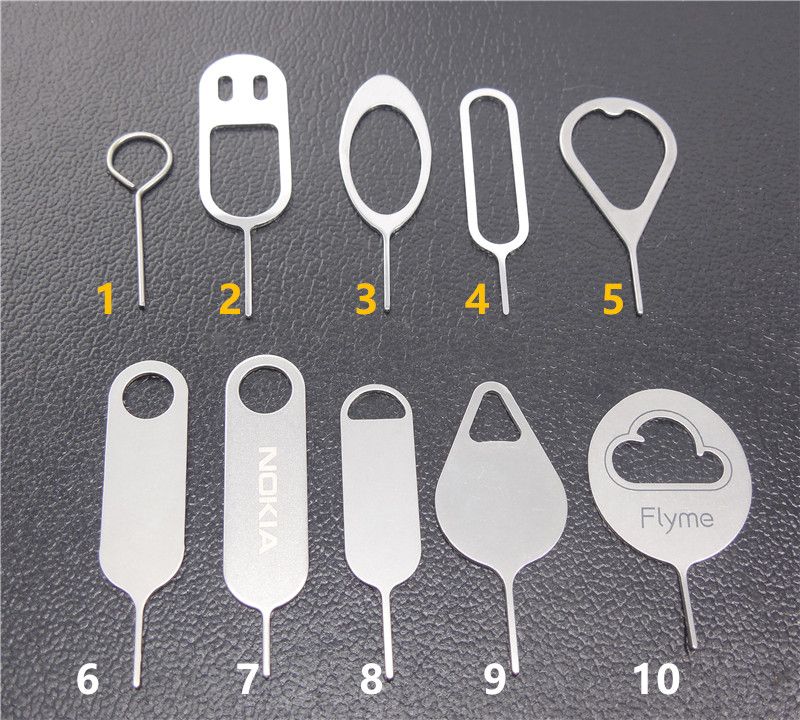 Metal Sim Eject Pins SIM Card Eject Tool Needle Pin For 