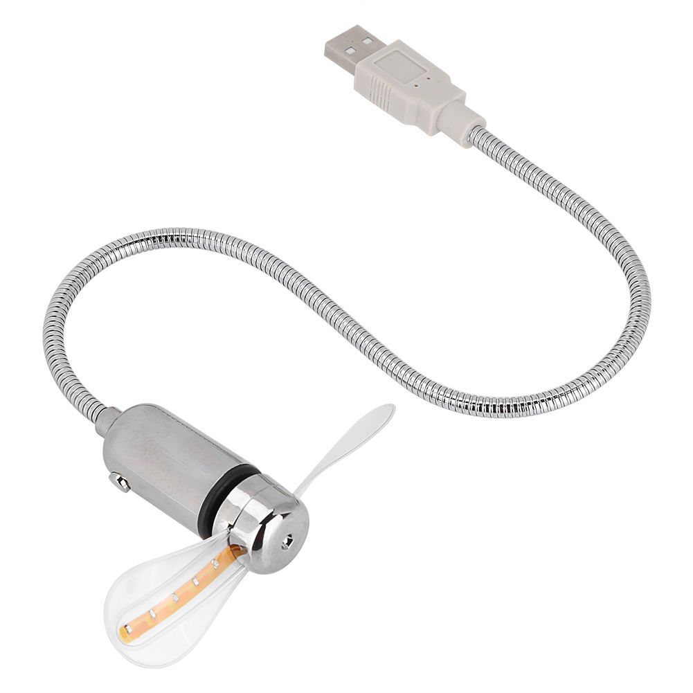 Portable Mini Bendable Flexible USB Fan Computer Notebook PC Colorful