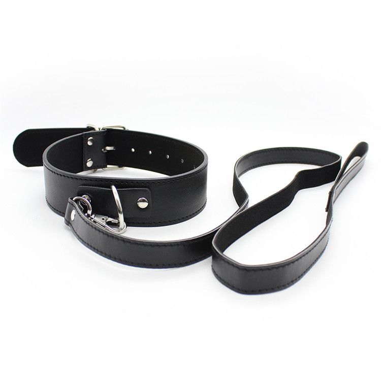 Sex slave collar with leash