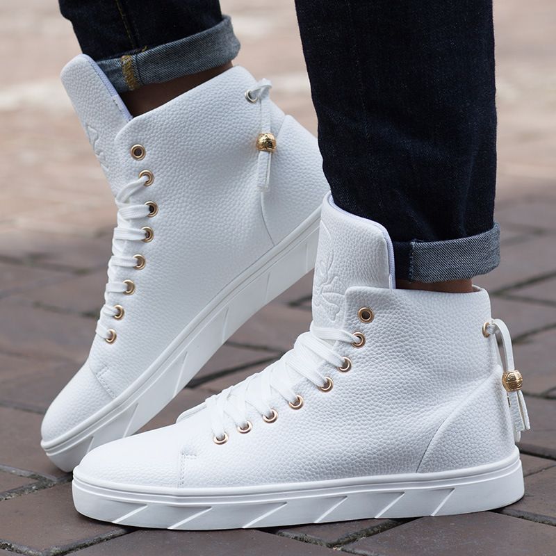 Guys High Leisure Shoes Wear Resisting Xueshengchao Outdoor Shoes