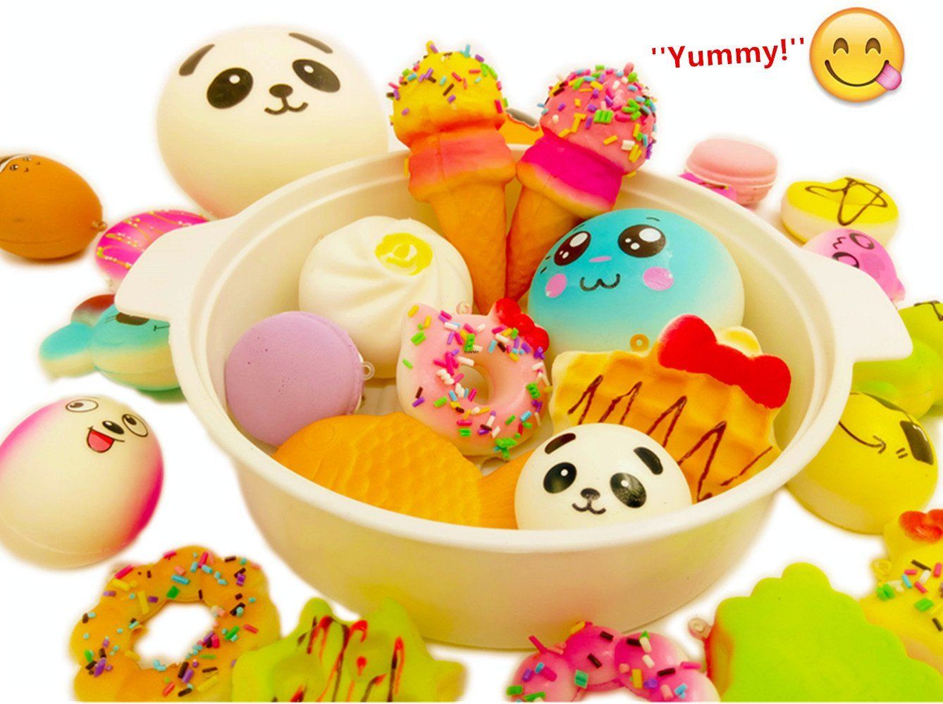 mini cake squishies